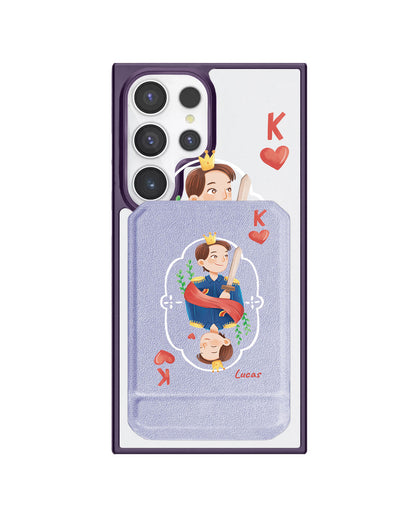 Android Magnetic Multifold Wallet - King