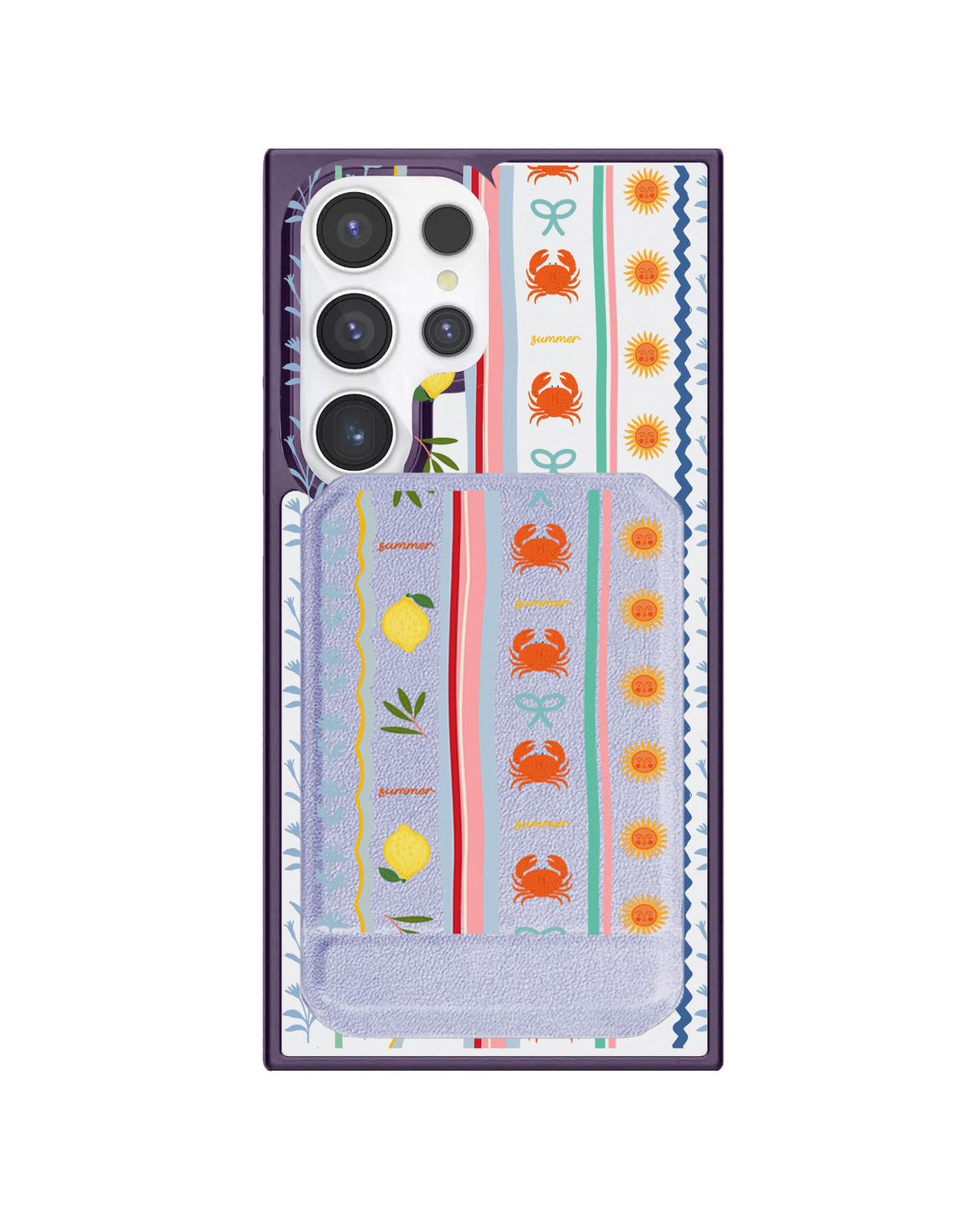Android Magnetic Multifold Wallet - Seaside Opulence 2.0
