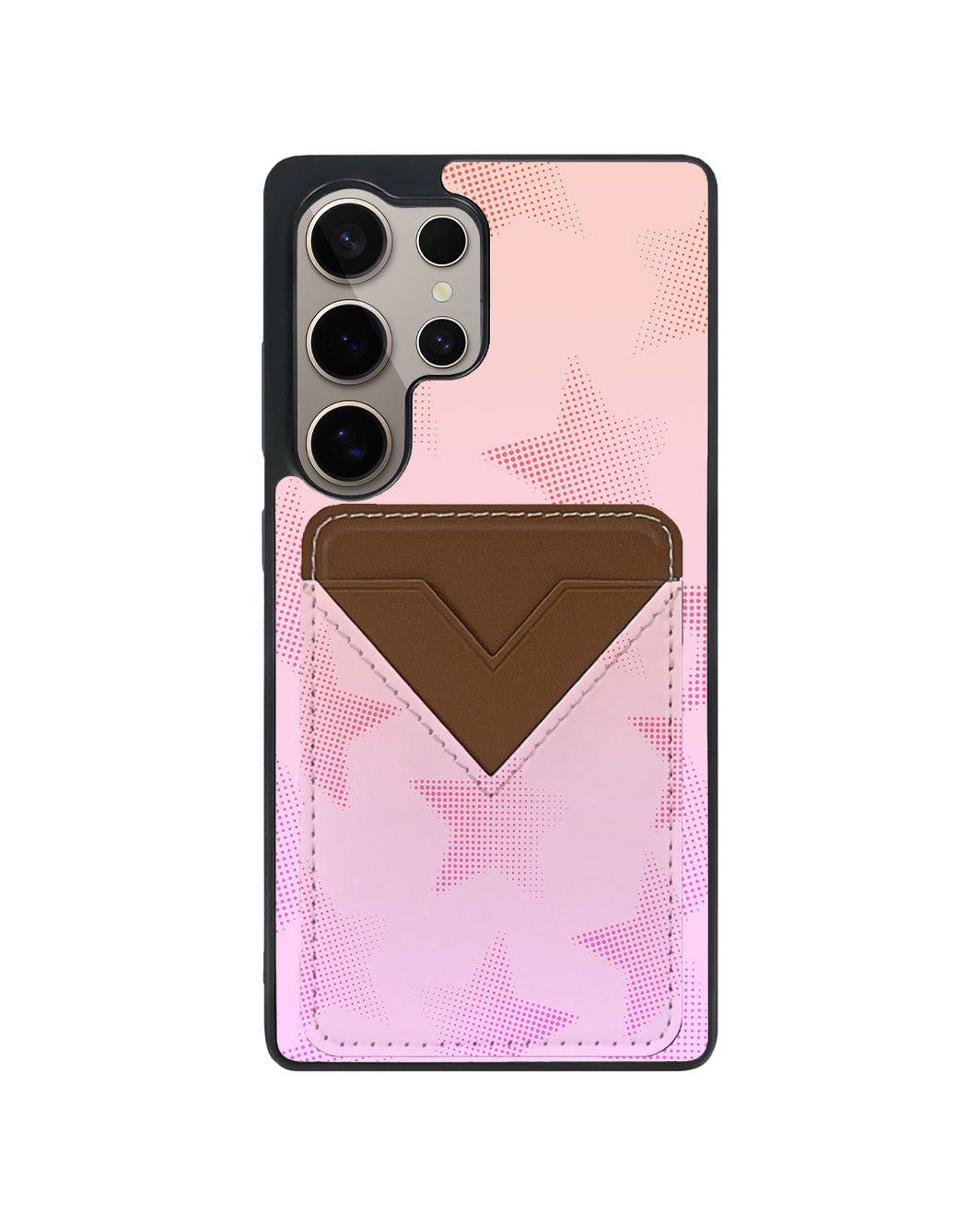 Android Avant Wallet Case - Pink Star