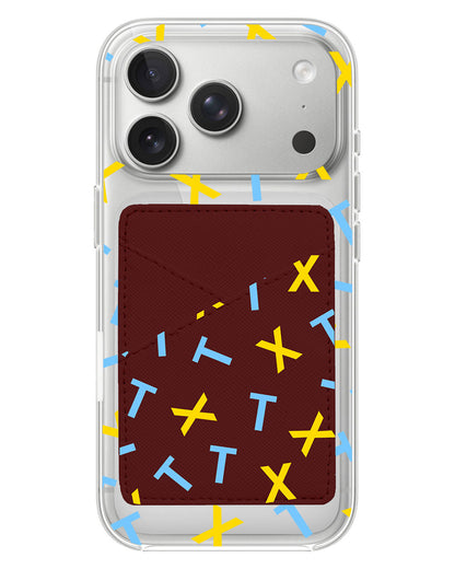 iPhone Phone Wallet Case - TXT Monogram
