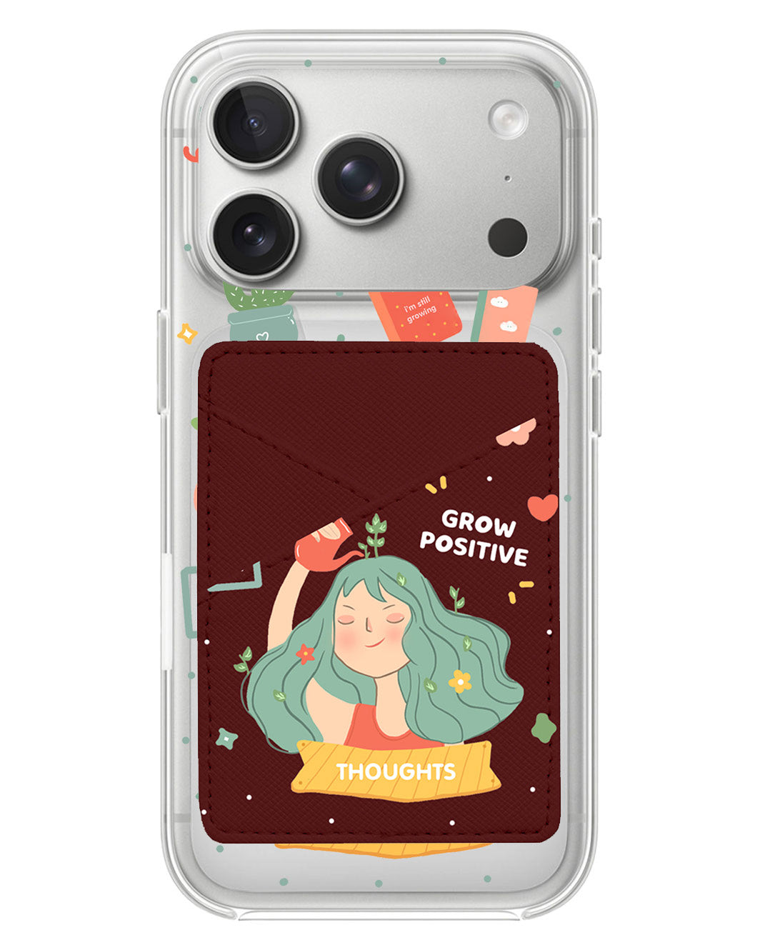 iPhone Phone Wallet Case - Grow