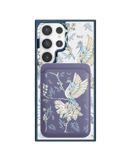 Android Magnetic Wallet Case - Peacock 5.0