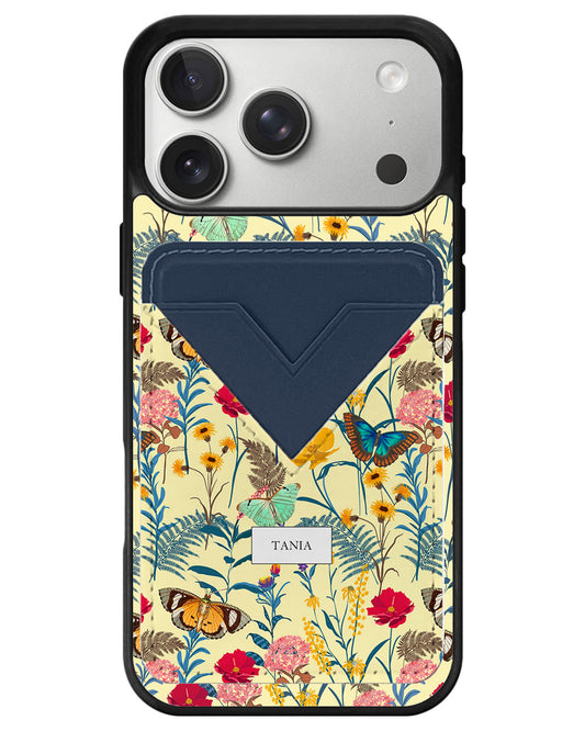 iPhone Avant Wallet Case - Flora Magnolia