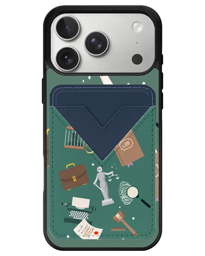 iPhone Avant Wallet Case - Lawyer
