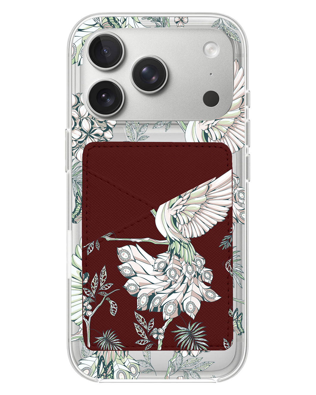 iPhone Phone Wallet Case - Peacock 4.0