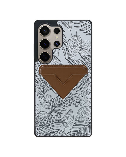 Android Avant Wallet Case - Sketchy Tropical 2.0