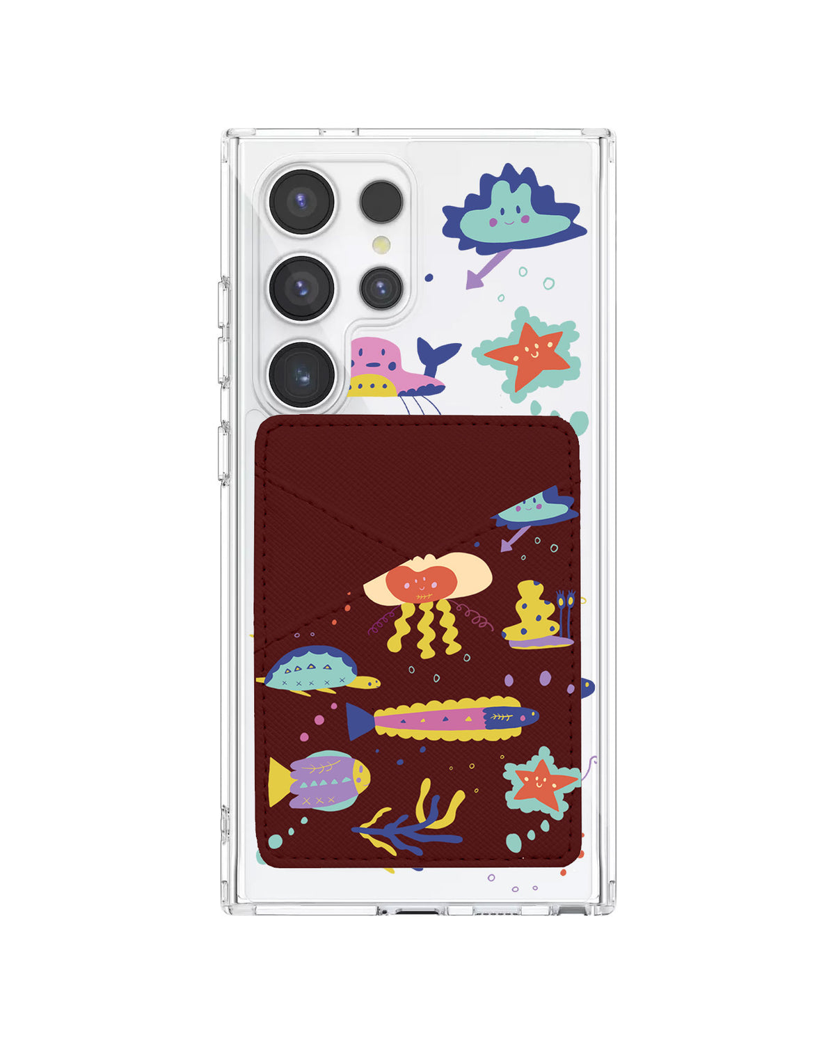 Android Phone Wallet Case - Ocean World