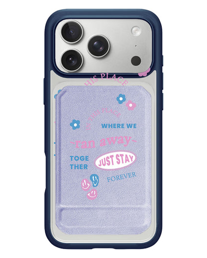 iPhone Magnetic Multifold Wallet - TXT Song Lyric