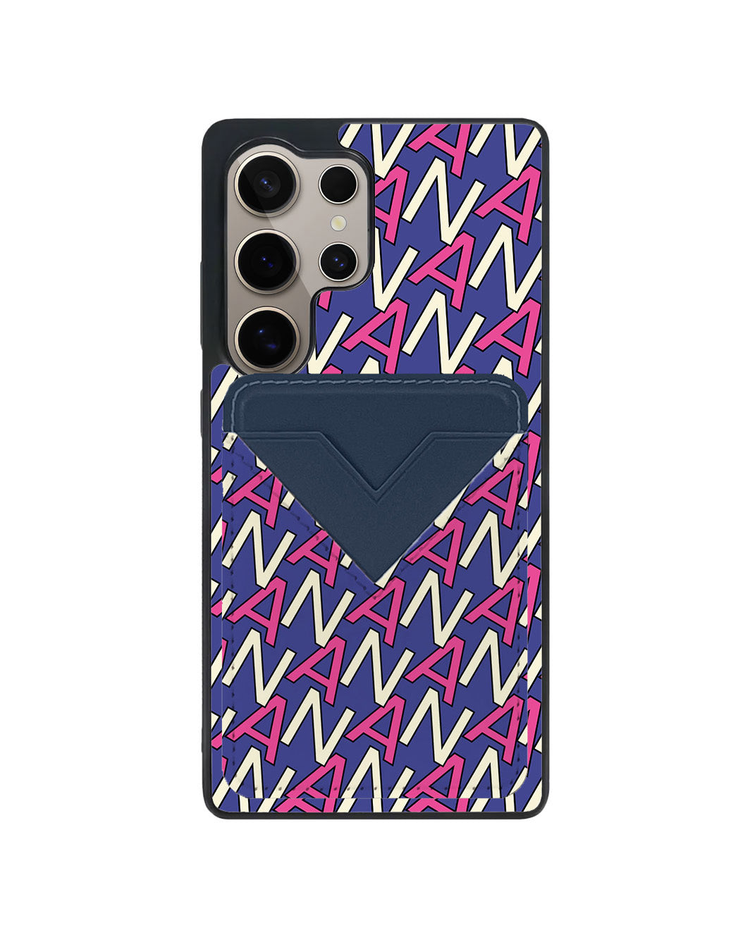 Android Avant Wallet Case - Custom Monogram 3.0 Initial 6.0
