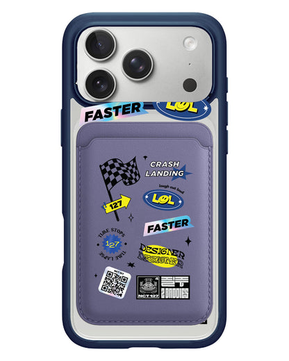 iPhone Magnetic Wallet Case - NCT127 Sticker Pack
