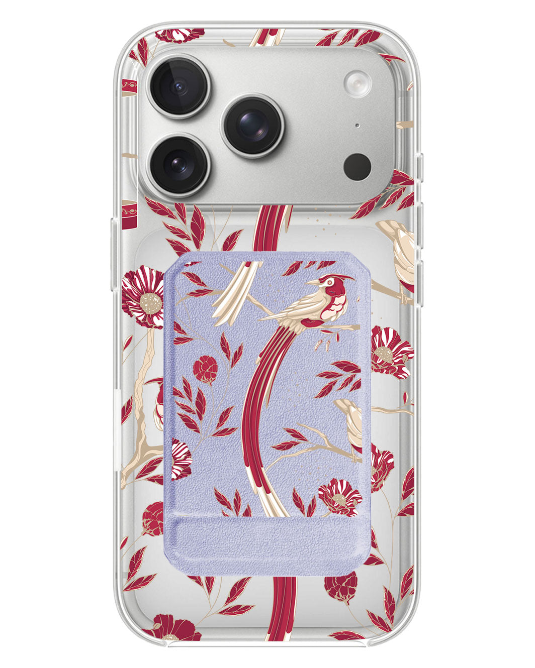iPhone Magnetic Multifold Wallet - Lovebird 8.0