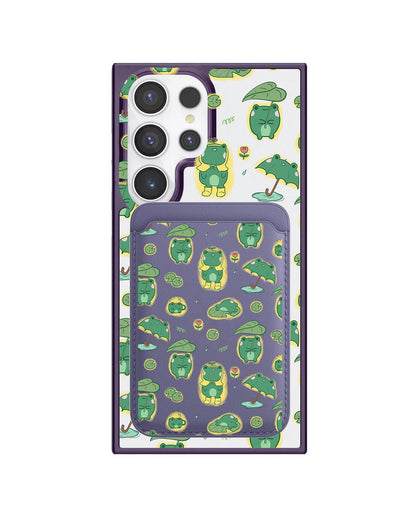 Android Magnetic Wallet Case - Happy Rain