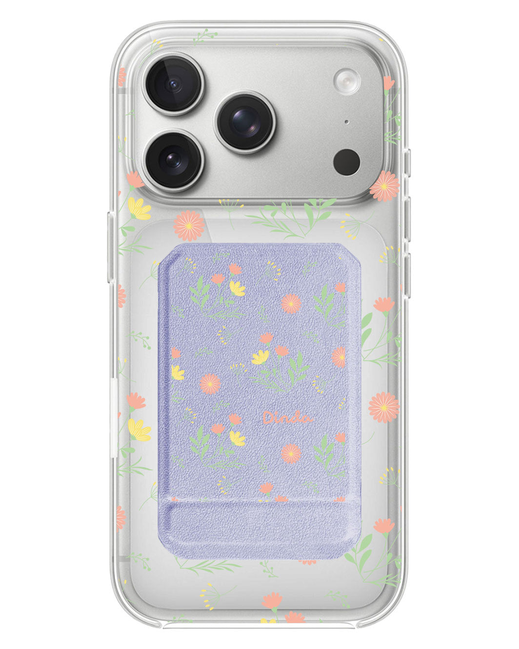 iPhone Magnetic Multifold Wallet - Dandelion