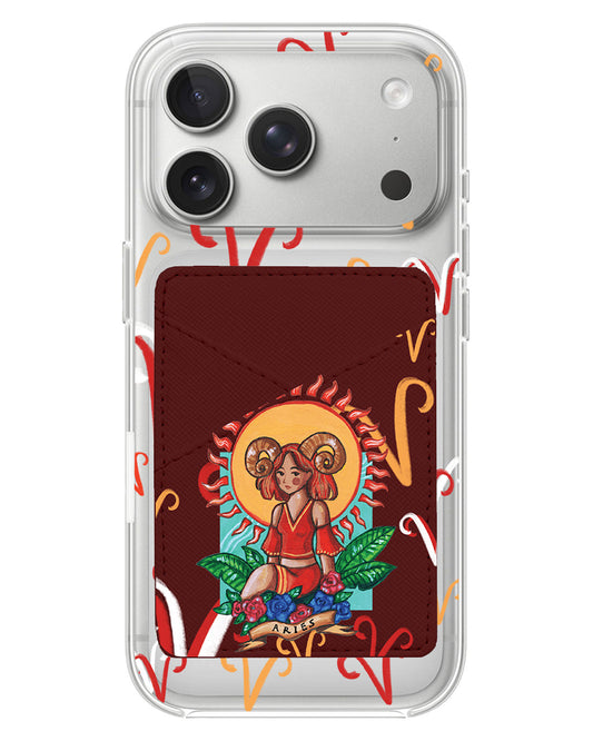 iPhone Phone Wallet Case - Aries