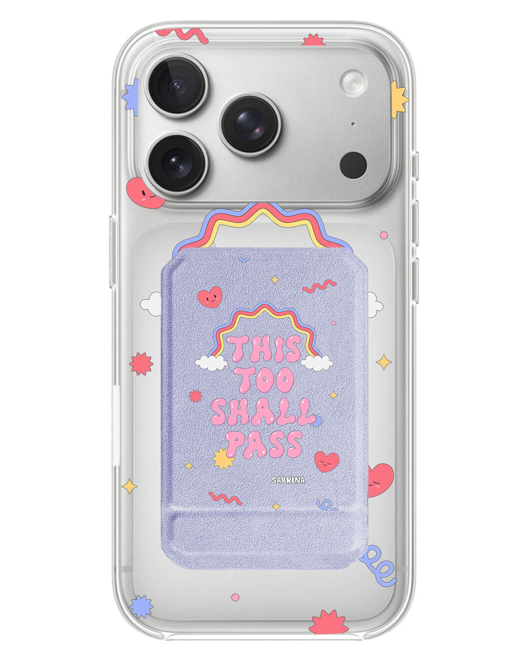 iPhone Magnetic Multifold Wallet - This too Shall Pass