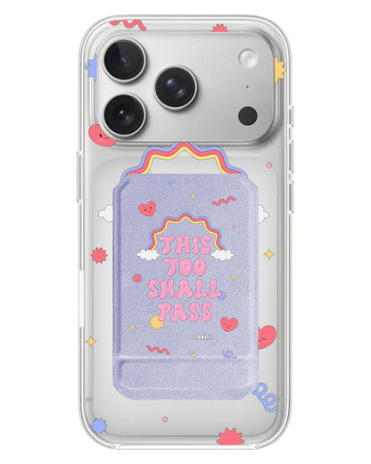 iPhone Magnetic Multifold Wallet - This too Shall Pass