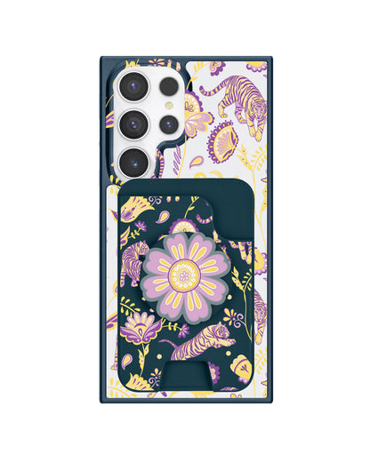 Android Magpop Wallet - Tiger & Floral 4.0