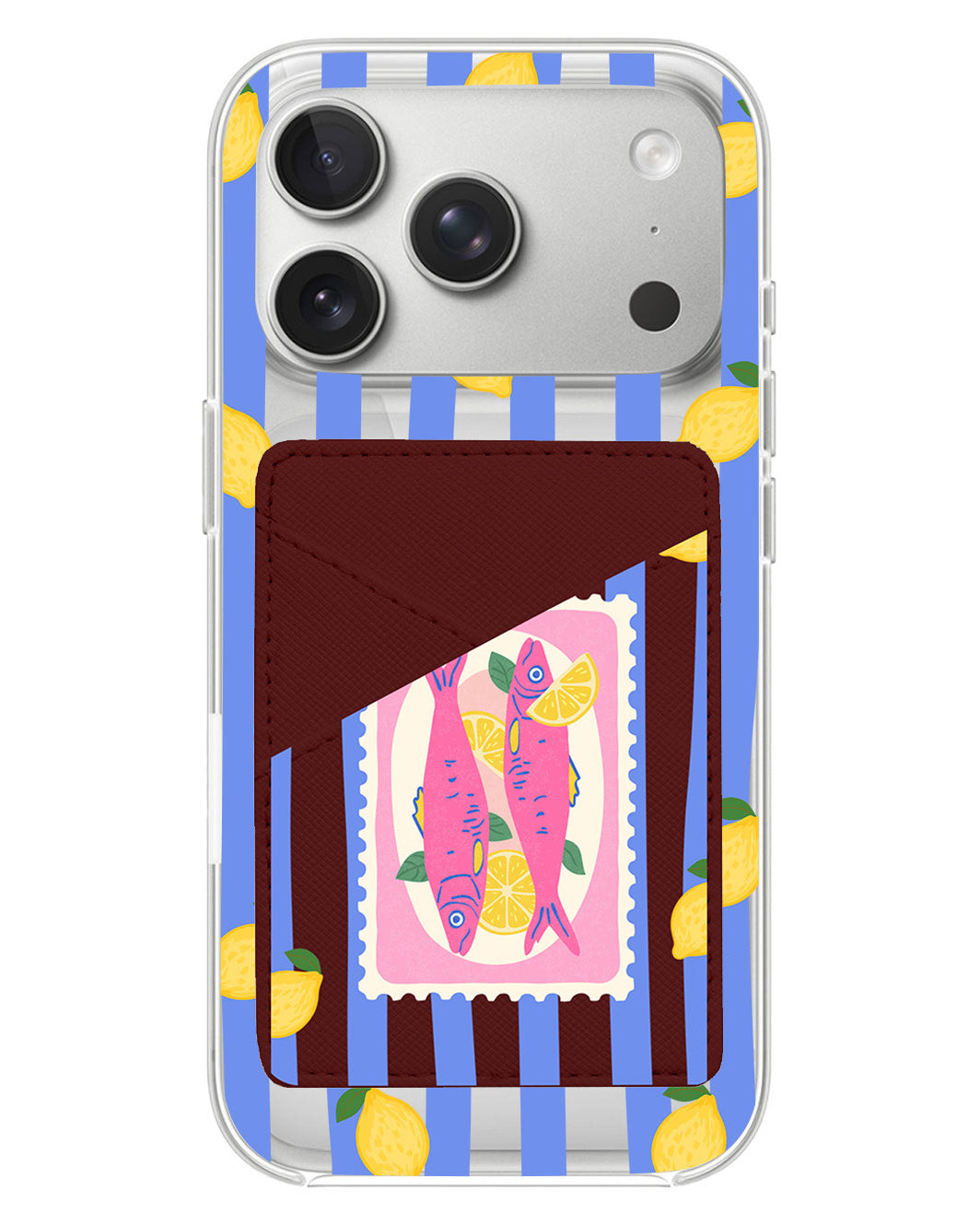 iPhone Phone Wallet Case - Sardines 2.0