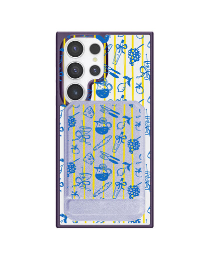 Android Magnetic Multifold Wallet - Italian Summer