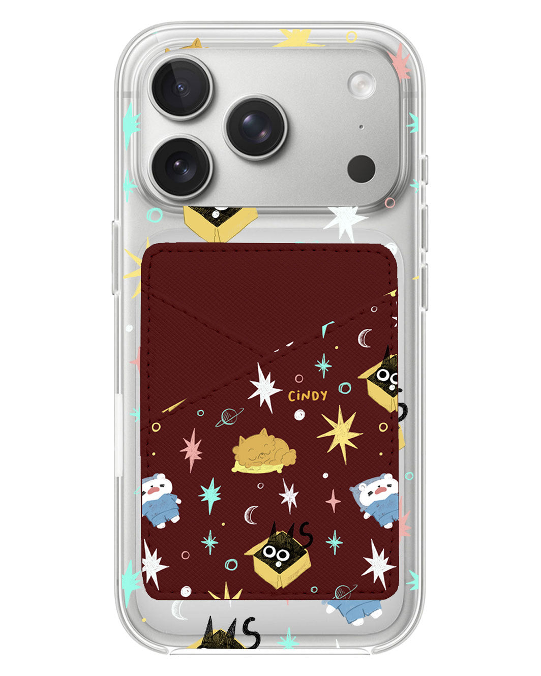 iPhone Phone Wallet Case - Nightover