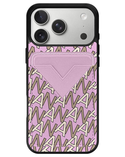 iPhone Avant Wallet Case - Initial Monogram 4.0
