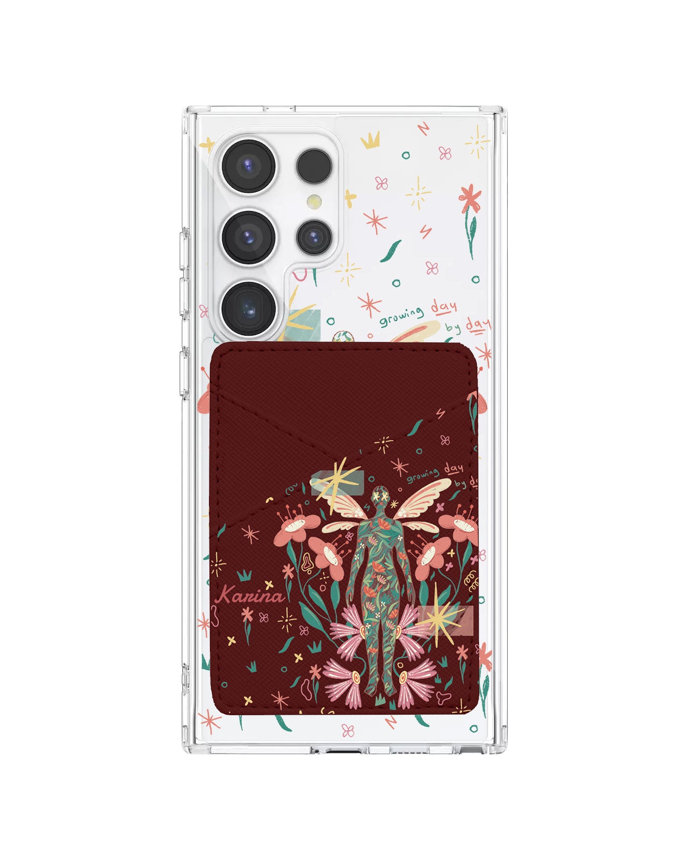 Android Phone Wallet Case - Growing Day by Day