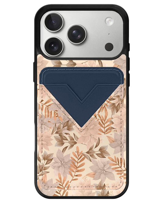 iPhone Avant Wallet Case - Rustic Lily