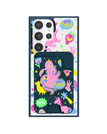 Android Magpop Wallet - Monster Say Good Mood