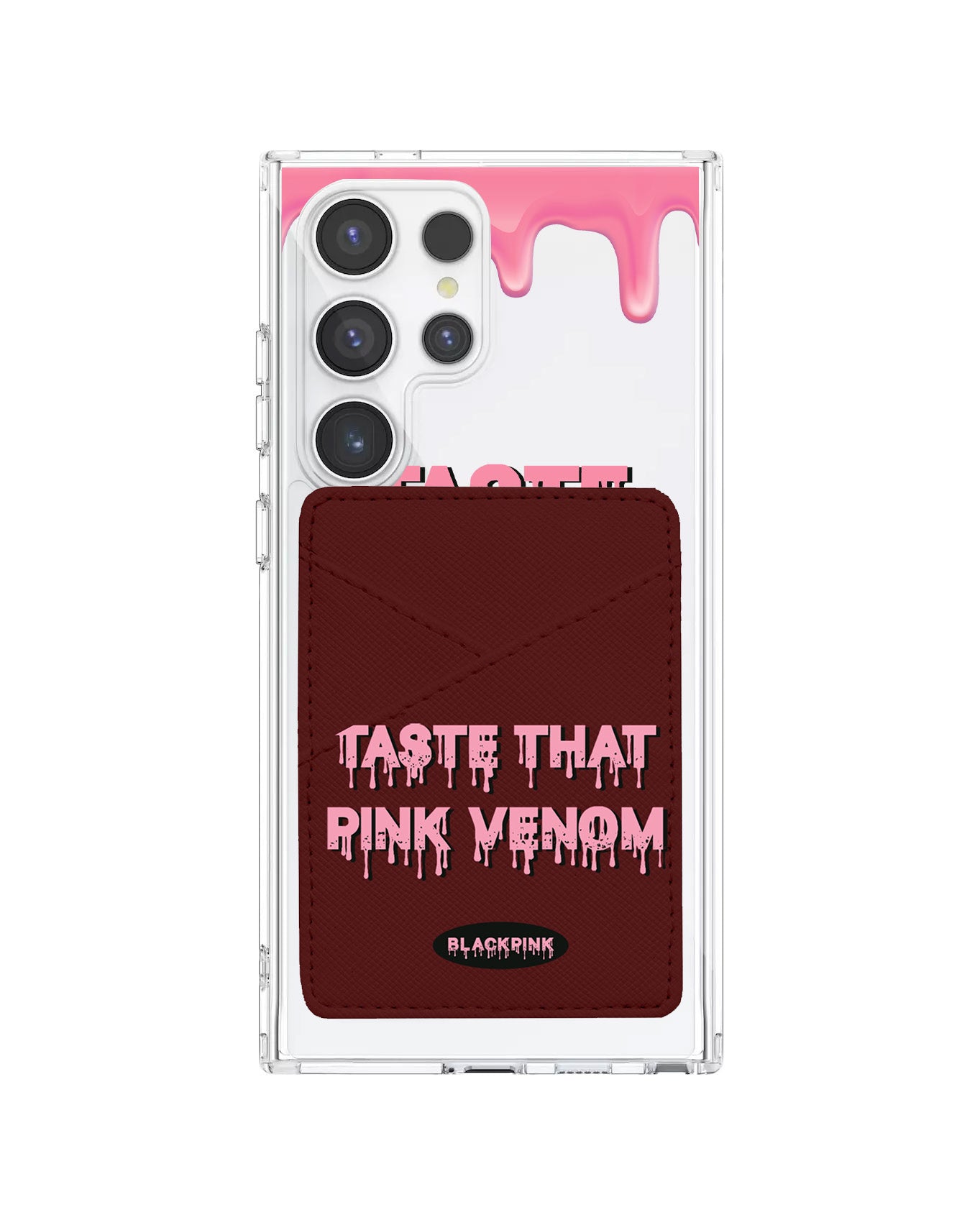 Android Phone Wallet Case - Pink Venom
