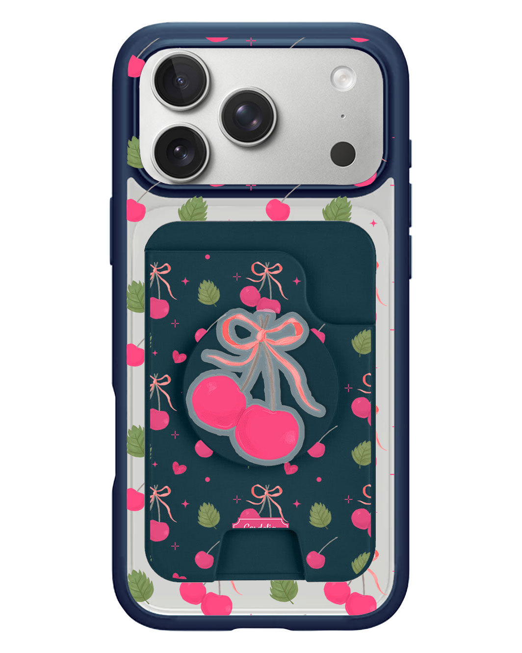 iPhone Magpop Wallet - Coquette Cherry