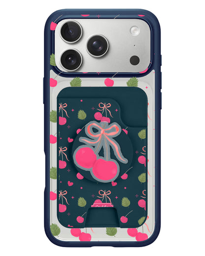iPhone Magpop Wallet - Coquette Cherry