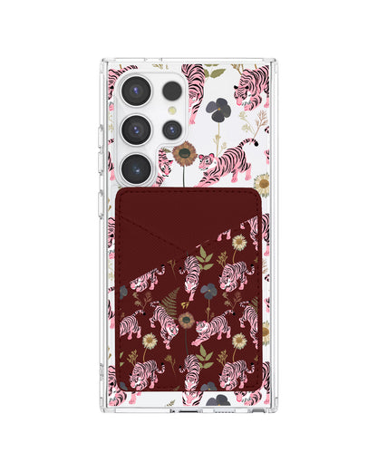 Android Phone Wallet Case - Tigre Rosa