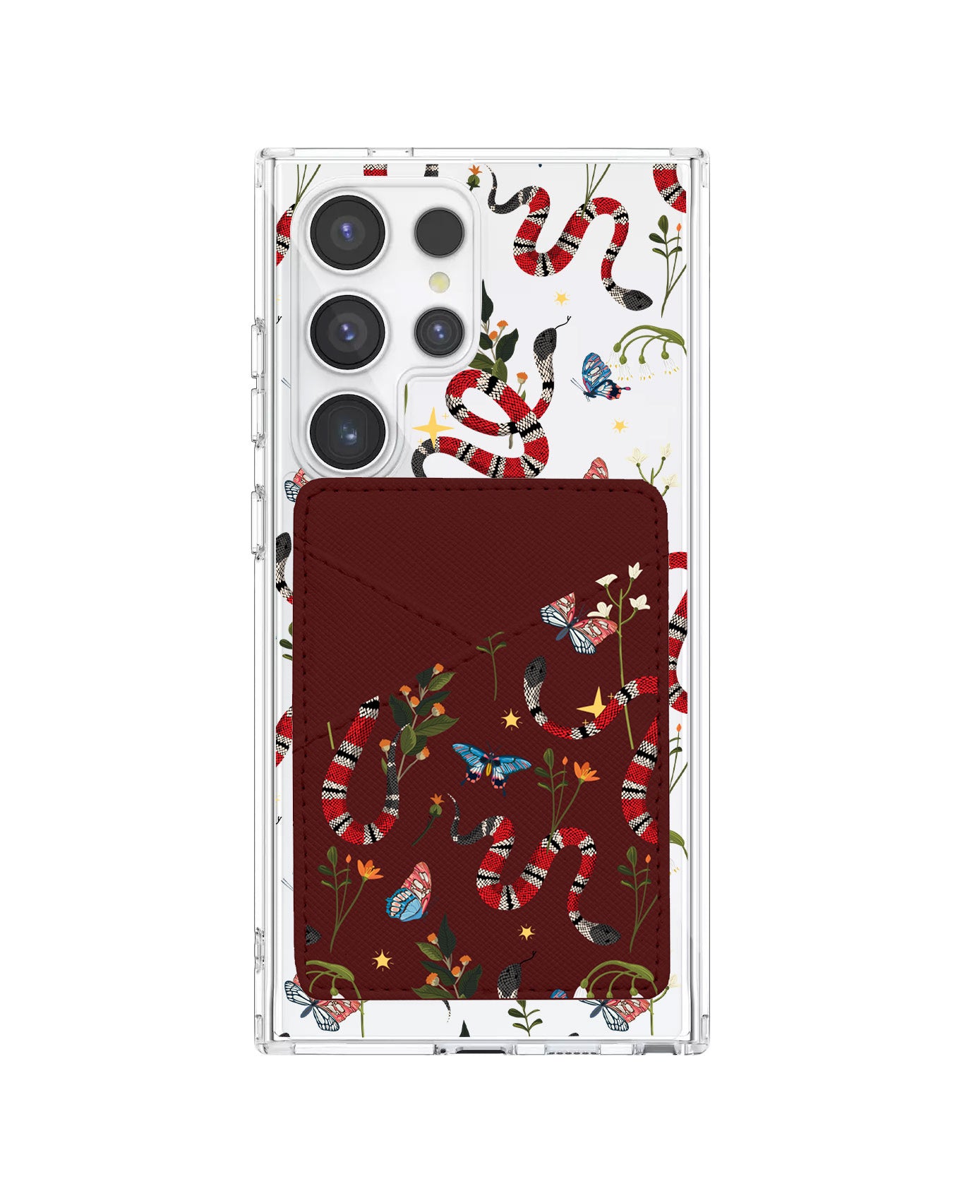 Android Phone Wallet Case - Serpente