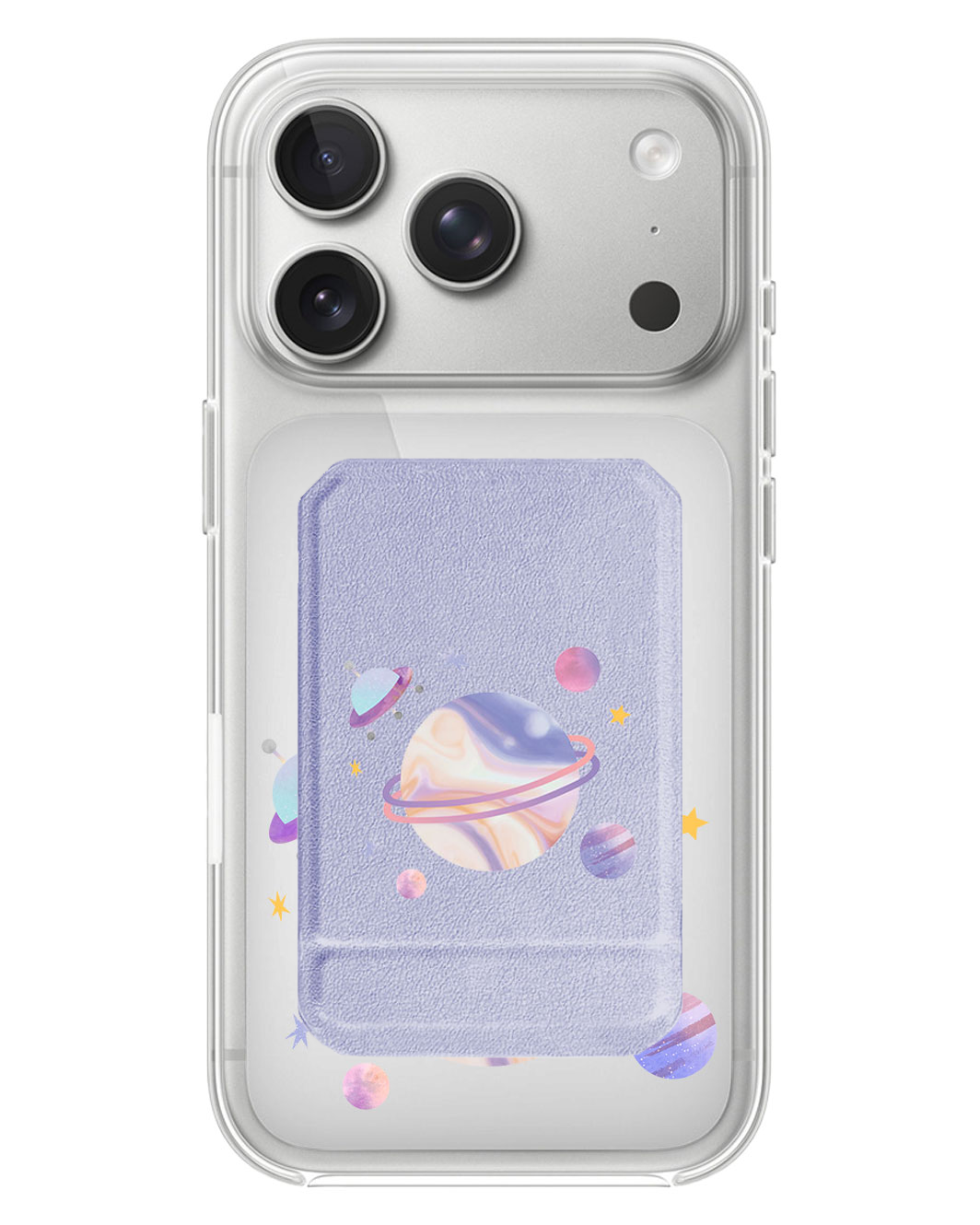 iPhone Magnetic Multifold Wallet - My Universe