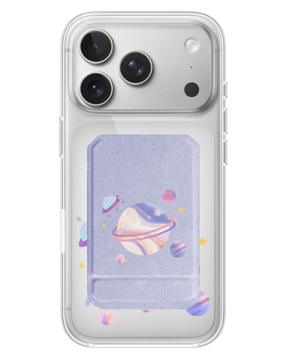iPhone Magnetic Multifold Wallet - My Universe