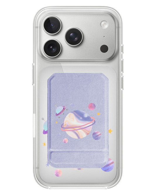 iPhone Magnetic Multifold Wallet - My Universe