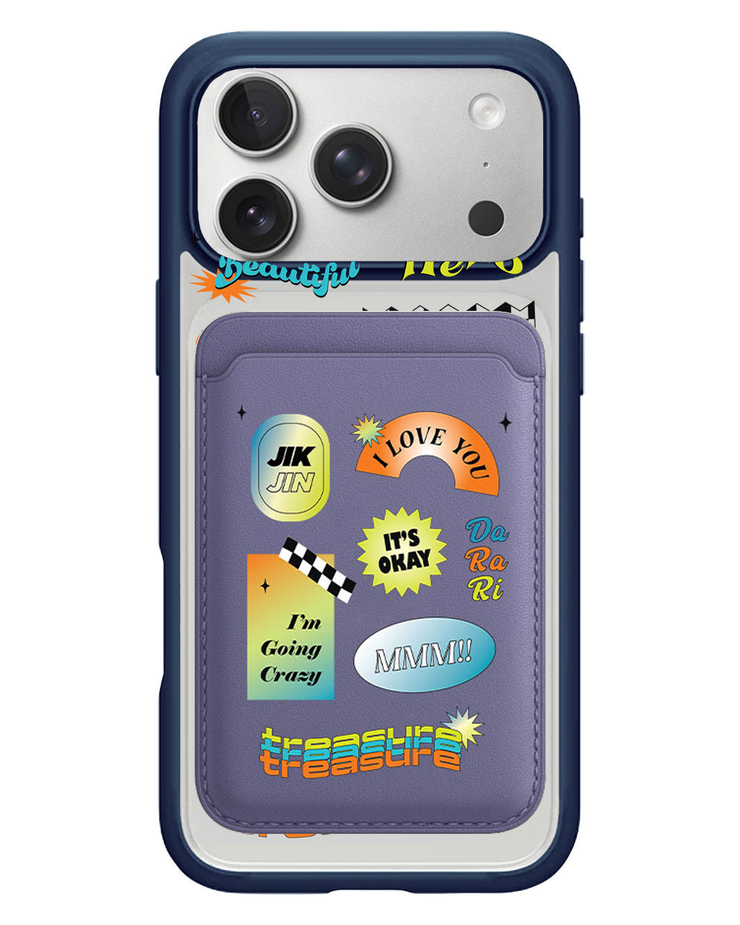 iPhone Magnetic Wallet Case - Hello Treasure