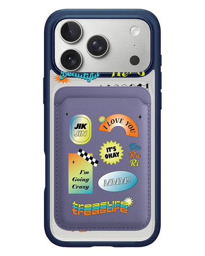 iPhone Magnetic Wallet Case - Hello Treasure