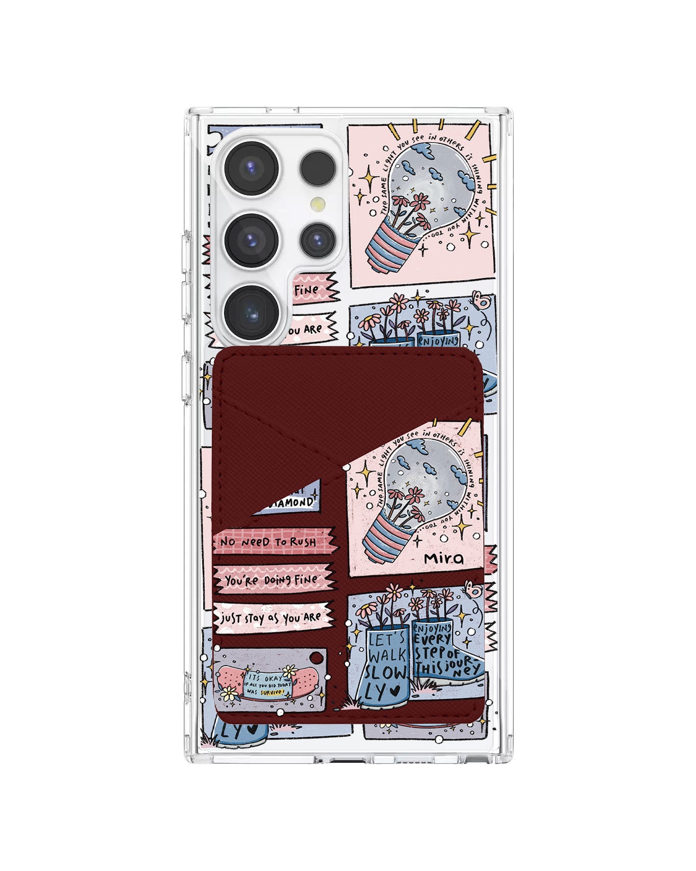 Android Phone Wallet Case - Shine