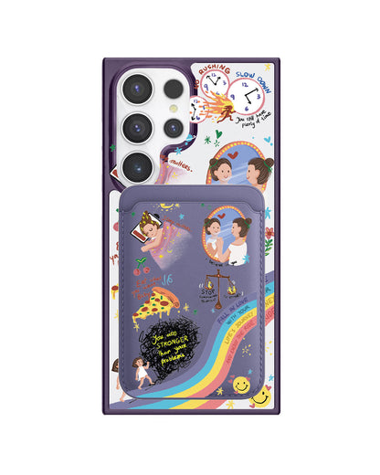 Android Magnetic Wallet Case - Self Love 2.0