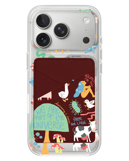 iPhone Phone Wallet Case - Equality