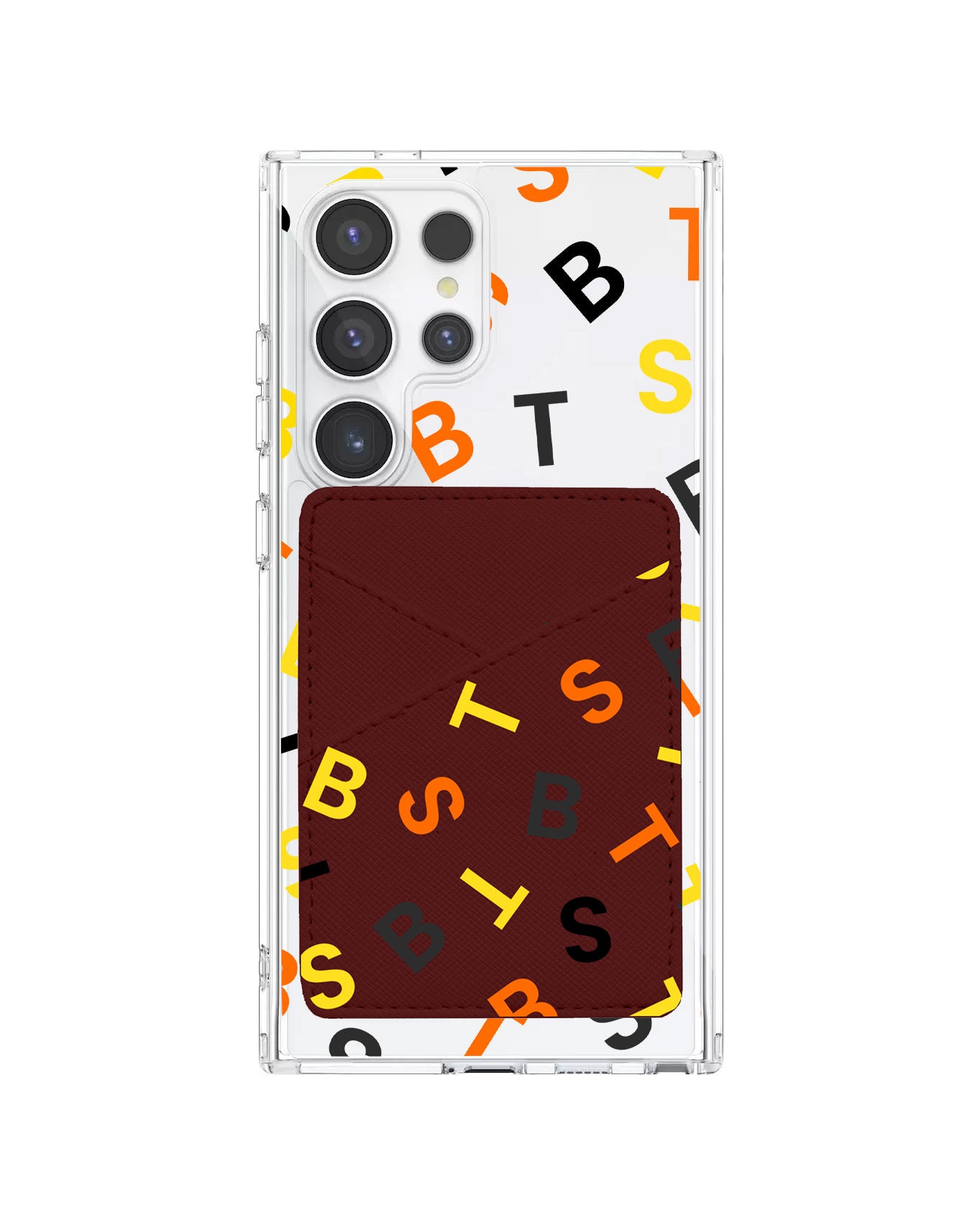 Android Phone Wallet Case - BTS Monogram