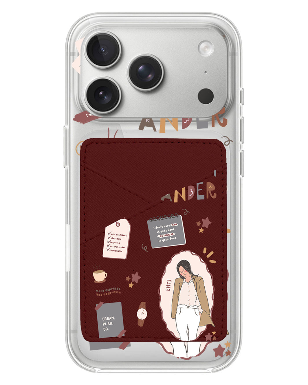 iPhone Phone Wallet Case - ENTJ
