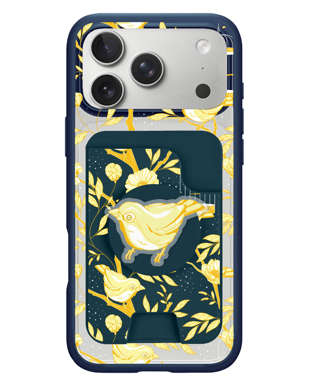 iPhone Magpop Wallet - Lovebird Monochrome 2.0