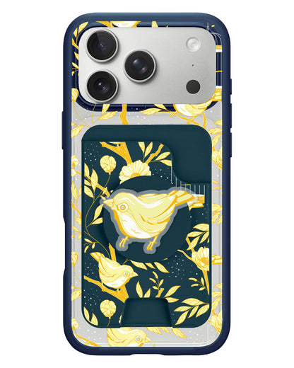 iPhone Magpop Wallet - Lovebird Monochrome 2.0
