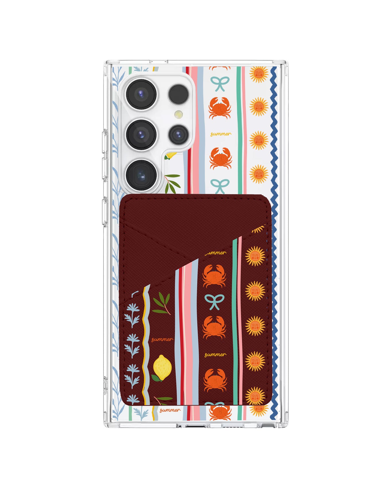 Android Phone Wallet Case - Seaside Opulence 2.0