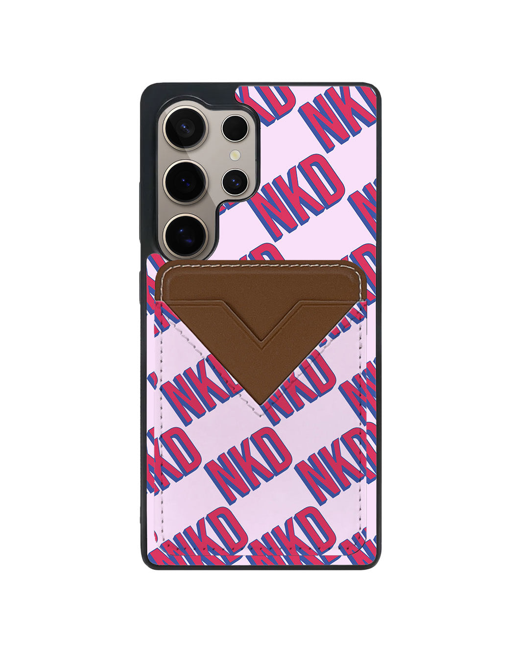 Android Avant Wallet Case - Custom Monogram 3.0 Diagonal Initial 2.0