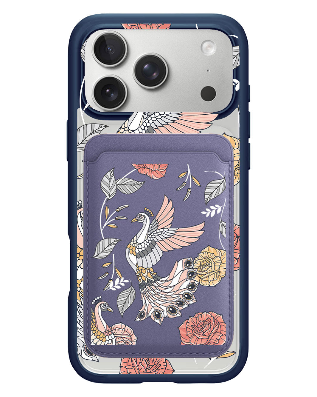 iPhone Magnetic Wallet Case - Bird of Paradise 1.0