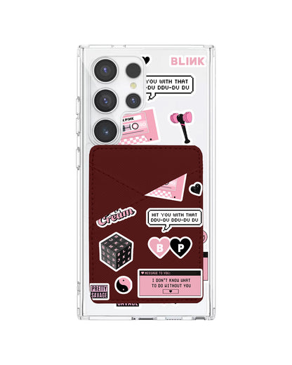 Android Phone Wallet Case - Blackpink Sticker Pack