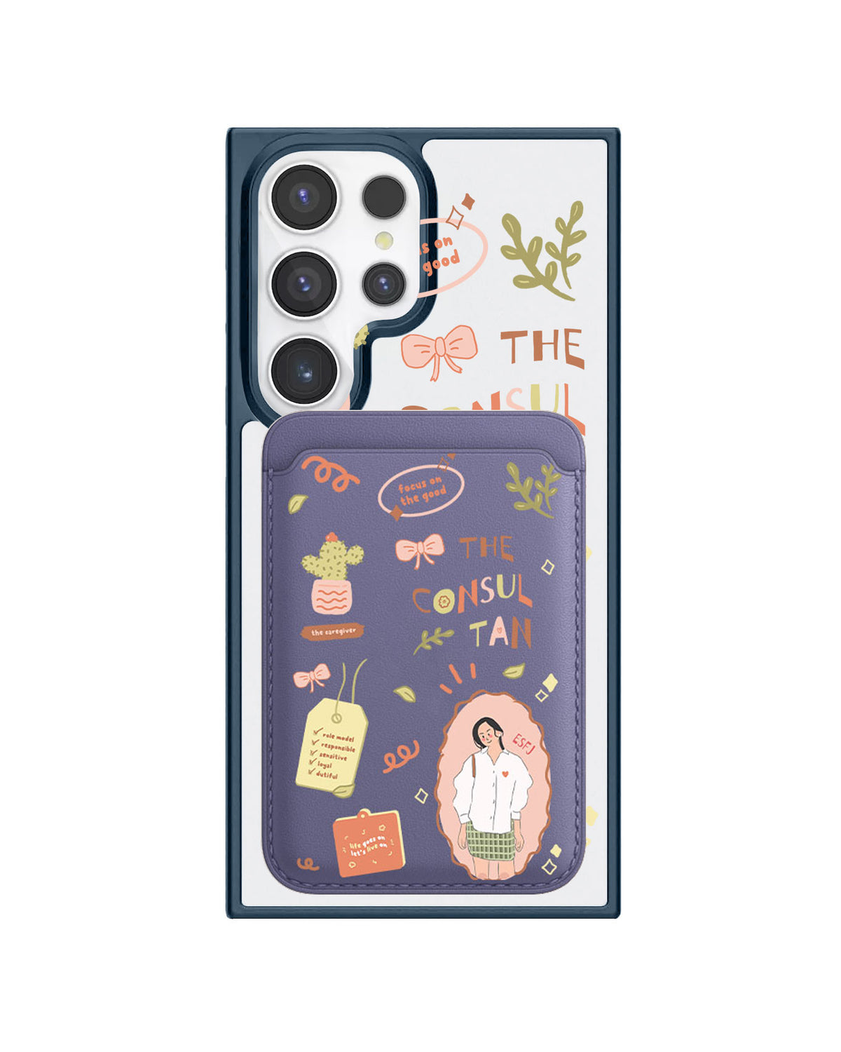 Android Magnetic Wallet Case - Esfj